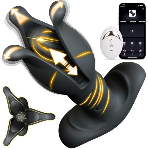 Vibromasseur anal pour hommes stimulation de la prostate vibromasseur anal pour hommes sextoy avec fonction de choc de tension masseur anal pour dilatateur anal