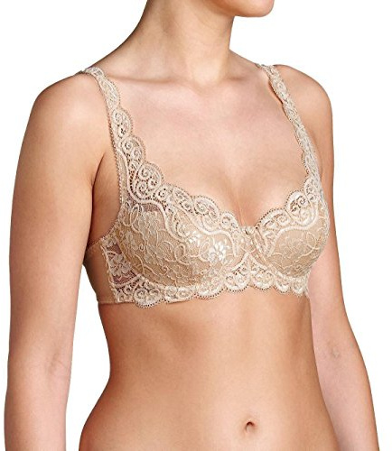 Triumph Damen BH Amourette 300 WHP X, mit Bügel, Gepolstert, Verstellbare Träger, 80F, Skin