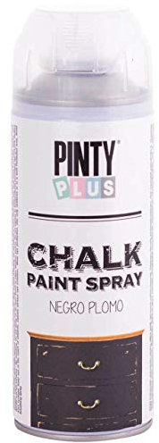 PintyPlus CK799 pintura spray a la tiza 520cc, negro plomo, estándar