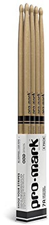 ProMark Classic Forward 7A Hickory Drumsticks, ovale Holzspitze, kaufen Sie 3 Paar