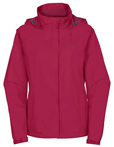 VAUDE Damen Women's Escape Bike Light Jacket, Crimson Red, 36 EU