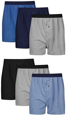 Hanes mens Comfortsoft With Comfort Flex Waistband, Multiple Packs Available Boxer Shorts, Assorted - 6 Pack, Medium US