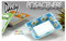 Di&Gi Posacenere Piattino Ceramica Rettangolare Cm. 13x11 Fiori
