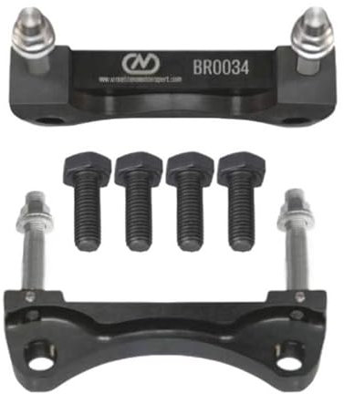 Brake Adapters For Porsche & Brembo Calipers to Fit VW Transporter T4 BR0034