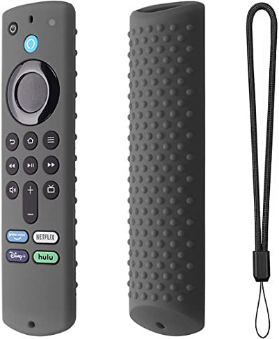 Schutzhülle für Samsung TV-Fernbedienung, Silikon Schutzhülle Kompatibel mit Amazon Fire TV Fernbedienung von Amazon Fire TV Stick (3rd Gen) Dritte Generation, LAnti Rutsch/Stoßfest/Glowing