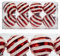 VFM - Baubles Red & White 8cm Stripe Baubles Candy Cane (8 Pack) - Christmas Tree Decorations