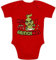 Shirtgeil Mein erstes Grinchmas Grinch Weihnachtsoutfit Baby Body Kurzarm-Body 12M Rot