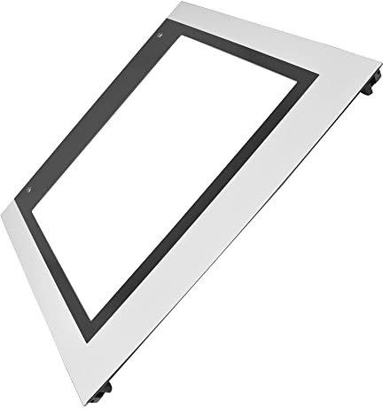 sparefixd Flavel Milano - Horno principal de cristal para puerta delantera y exterior, color blanco