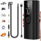 KAQ Portable Air Compressors, 8000mAh Rechargeable Battery Mini Tyre Inflator, 150 PSI Electric Air Pump with Pressure Gauge, Cordless Tire Pump for Car Motorcycle Bike Swimming Ring.