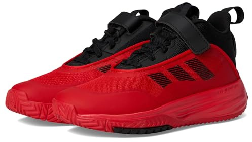 adidas - Unisex Kids Own The Game 3.0 Sneaker, Core Black/Red/Red, 24.0 cm