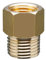 M14 M16 5 Stück Metrisches Innengewinde auf Außengewinde Messing Rohrverschraubung Koppler Steckverbinder Adapter (Color : M14 F to M16 M)