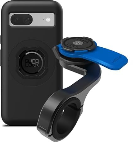 Quad Lock Out Front PRO Bike Phone Holder Kit with MAG Phone Case for Google Pixel 8a