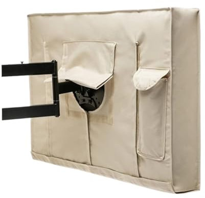 Funda TV Exterior Cubierta de TV for exteriores resistente a la intemperie, protege la pantalla de TV, cubierta impermeable a prueba de polvo, funda de televisión multiusos for TV de 30 -58(46 to 48