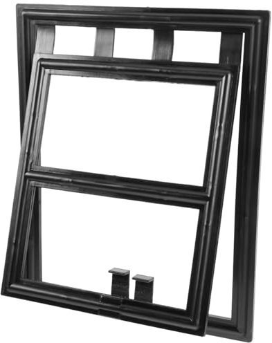 SEWOART Chatière Porte pour Chat Et Chien Domestique avec Moustiquaire Design Compact Et Sécurisé