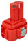 EXTENSILO Batería Compatible con Makita 6909D, 6908DWDE, 6909DWA, 6909DW, 6908DWA, 6908DA, 6908DWAE Herramienta (3300 mAh, NiMH, 9,6 V)