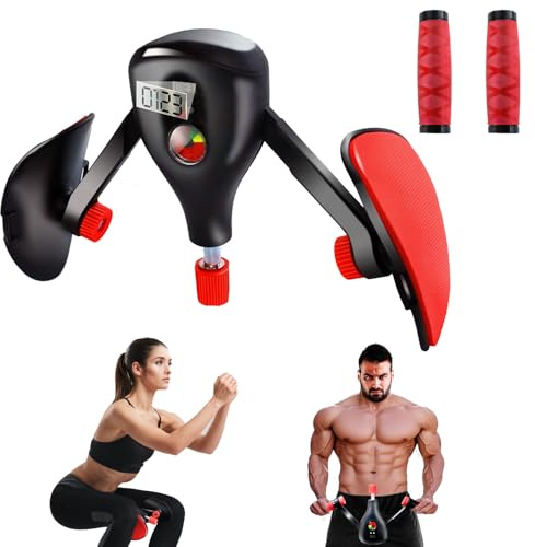 Aohcae Oberschenkeltrainer, Beckenboden Trainingsgerät Beckenbodentrainer, Adduktoren Trainingsgerät Fitness Geräte Zuhause Trainer, Beckenbodentrainer für Frau und Männer, Hüfttraining, Armtraining