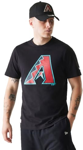 New Era Herren Nos MLB Regular Tee Aridia Blk T-Shirt
