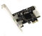 KALEA-INFORMATIQUE PCIe x1 PS/2-2 Porte Tastiera PS2 Mouse + 1 Porta USB 2.0 9 Punti Interno con Chipset ASIX 9990. Profilo alto/basso