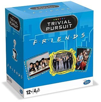 HOFF pour Trivial Pursuit Serie TV Friends 600 Questions - Version Francaise - Jeu de Societe Quiz - ado, Adulte