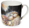Puckator Kim Haskins Regenbogen Cat Tasse aus Porzellan