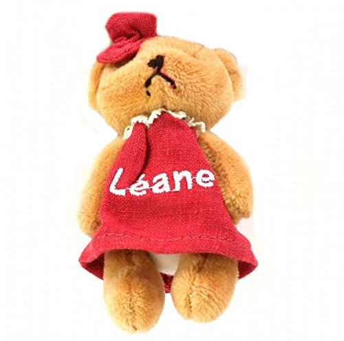 Léane - Porte-clés peluche prénom