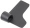 SPARES2GO Kneading Blade compatible with Panasonic Breadmaker Mixing Paddle SD200 SD252 SD253 SD-25 SD-ZB SD-ZX Type B