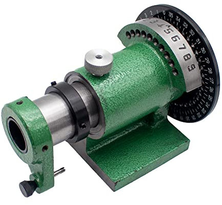 Jieotwice F1-PF70-5C Hochpräzise Rundtakt Aufnahme mit 70 mm Spitzenhöhe für CNC-Fräse Bohr- und Schleifmaschinen