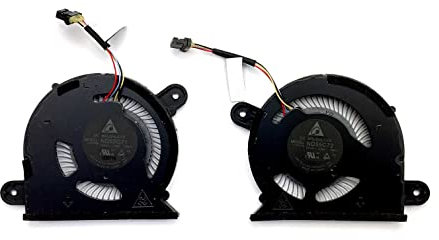 New CPU + GPU Cooling Fan Replacement for DELL XPS 13 9300 9310 P117G 0WX28K 0FRK0V WX28K FRK0V Dual Fans