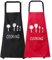 ViLiyDuo Tablier de Cuisine et Grillade - Imperméable Avec 2 Poches - Pour Homme et Femme - Idéal Pour Cuisine, Restaurant et Cuisson