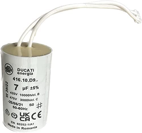 Condensateur 7uF/7µF pour moteur Bubendorff avec connecteur