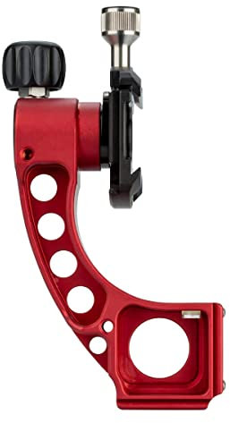 GT2 Red Tomahawk v2 Gimbal Head Attachment for Ball Head or Panning Bases and Monopods (Red)