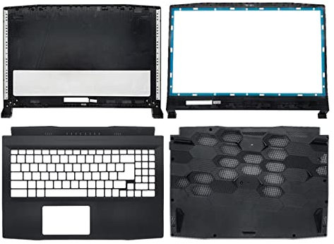 YALLS Nuovo Compatibile for MSI Compatibile for Katana GF66 11UE 11UG MS-1581 MS-1582 Coperchio Posteriore Top Coperchio Posteriore LCD for Laptop/Cornice Anteriore/poggiapolsi Superiore/Caso in
