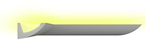 Stuck Dekorbau 22 Meter +4 Ecken Indirekte Beleuchtung LED Lichtprofile Wand Stuckleiste LED Beleuchtung BL 08