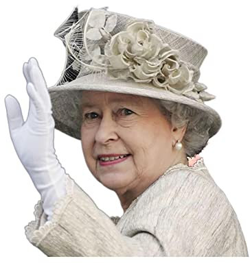GLIMDA Auto-Fenster-Aufkleber, Auto-Aufkleber, Queen England, Aufkleber für Laptop