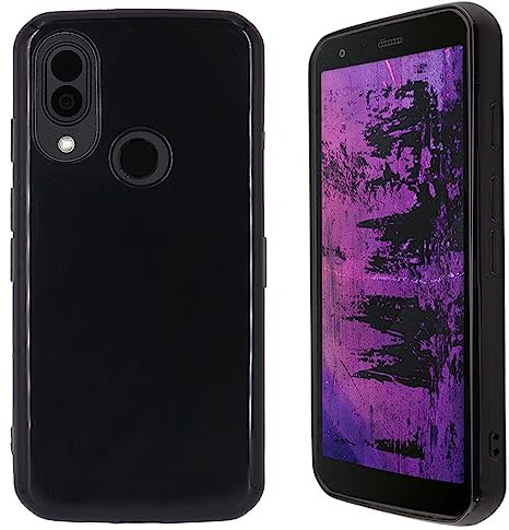 KUSINHOKA Cover per Cat S62 PRO, Morbido Silicone [Antiurto] Custodia, Leggero [Anti-Graffio] Bumper Case TPU Protettiva Custodia per Cat S62 PRO, Nero
