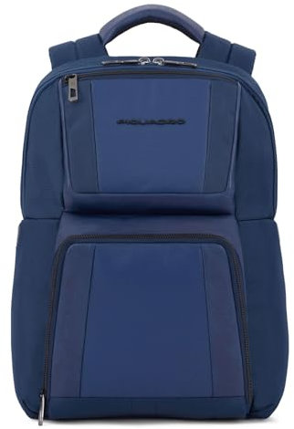 PIQUADRO, Computer and iPad© backpack with pockets for Air, BLU