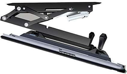 MOERGO Adjustable Ceiling TV Mount Bracket - Motorised TV Bracket, Electric TVCeiling Mount With Remote Control And Switch Control, Motorised TV Lift Fits 32-70 Inch TVs