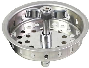Escurridor De Fregadero De Cocina De 85mm, Escurridor De Fregadero De Acero Inoxidable, Tapón Colador, Cesta De Lixiviación, Tapón De Residuos