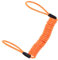 Cable de Bobina de Recordatorio de Resorte de Seguridad Antirrobo de Bloqueo de Disco de Alarma de Bicicleta de Motocicleta Cable de Recordatorio de Freno de Seguridad (Naranja),Otras modificaciones