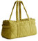 Vera Bradley Damen federleichte Reisetasche, Goldfarben/Olivgrün, Einheitsgröße