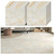 VEELIKE PVC Flooring Marble Light Yellow Vinyl Flooring Self-Adhesive Floor Tiles Pack of 24 Adhesive Tiles Floor Kitchen Tile Stickers Floor Bathroom Waterproof PVC Tiles Garage Living Room 30 cm ×