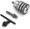 Portabrocas con Llave, 3 a 16 Mm 1/2-20UNF Kit Adaptador de Portabrocas con Orificio para Tornillo Tipo de Llave, Rango de Sujeción, Incluye Llave, Eléctrica, Brocas de Vástago