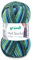 Gründl Hot Socks Color, Sockenwolle mit Farbverlauf türkis grün blau, Strumpfwolle 4-fach, 4-fädig, Sockengarn, 50g | 75% Wolle, 25% Polyamid (404)