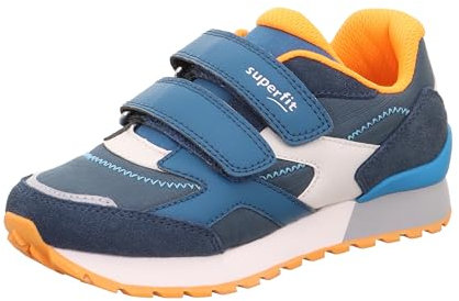 Superfit Jungen Dash Sneaker, Blau Orange 8000, 31 EU