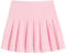 Arshiner Tennisrock Mädchen Kinder Rock Rosa Sportrock Hohe Taille Faltenrock Sommerrock mit Taschen Innenhose Lässig Golf Skorts Kinderrock 120/6-7 Jahre