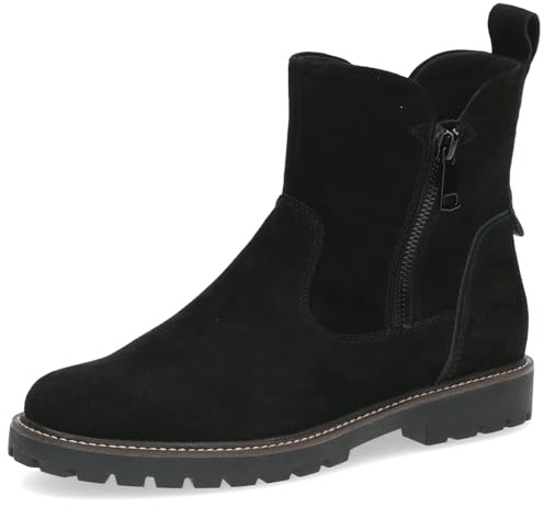 CAPRICE Damen Stiefeletten aus Leder mit Reißverschluss