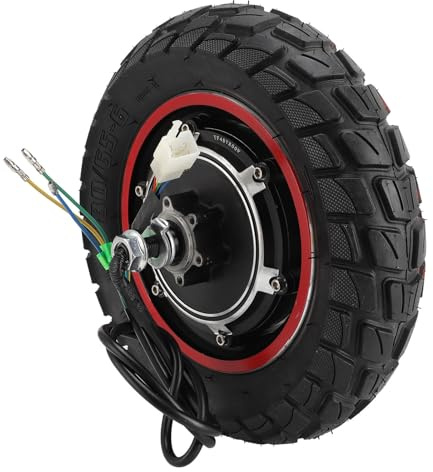 Electric Scooter Hub Motor Rear Wheel for KUGOO KuKirin M4 Max M4 pro 10 Inch Electric Scooter 48V 800W Rear Wheel Drive Motor Replacement With Tire
