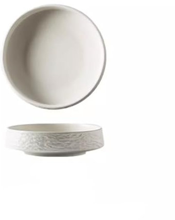 Ensembles D'assiettes de Cuisine Creative martelé noir et blanc Restaurant hôtel assiette profonde assiette à pâtes en céramique cuisine privée assiette à dîner spéciale assiette de service Ensemble d