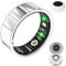Smart Ring, Heart Rate Blood Pressure Health Rings Compatible with Apple iPhone Samsung Galaxy S25 24 23 22 21 Fe A55 54 35 34 16 15 14 13 12 Note 20 10 Ultra Plus 9 8 5G, Rose Gold #10