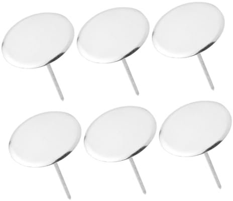 NOLITOY 6pièces Aiguilles À Fleurs pour Gâteaux Acier Inoxydable Outils De Décoration Pâtisserie Réutilisables pour Réaliser des Roses Et Fleurs Crème sur Gâteaux Et Cupcakes